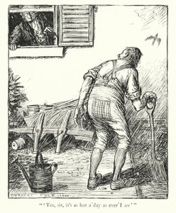 Ingoldsby-legender: Jerry Jarvis#39; parykk (litografi) av Herbert Cole