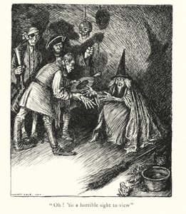 Ingoldsby Legends: Ærens hånd (lito) av Herbert Cole