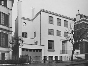 Eksteriør - Hus for Denys Lowson, Esq., Upper Phillimore Gardens, London, 1939
