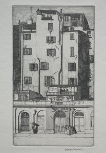 Høye hus, Menton