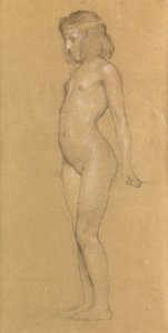 Studie for "The Trailing Clouds of Glory", 1898 av Herbert James Draper
