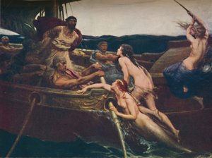 Ulysses and the Sirens, 1909, c1950. av Herbert James Draper