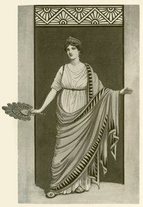 Himasjonen. Et plagg brukt i Hellas og Roma mellom 550 f.Kr. og 300 e.Kr., 1924.