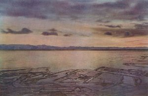 An April After Glow, 1. april 1911, 1913. av Herbert Ponting