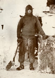 Kaptein LEG Oates ved stalldøren, 30. august 1911, 1913 av Herbert Ponting