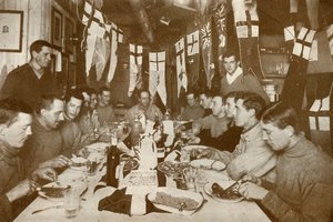 Kaptein Scotts siste bursdagsmiddag, 6. juni 1911, 1913 av Herbert Ponting