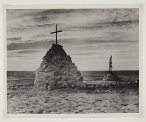 The Last Rest (bromidtrykk) av Herbert Ponting