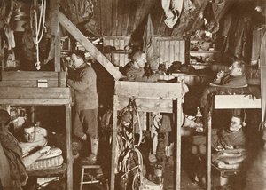 The Tenements Cherry-Garrard, Bowers, Oates, Meares, Atkinson, 9. oktober 1911, 1913 av Herbert Ponting
