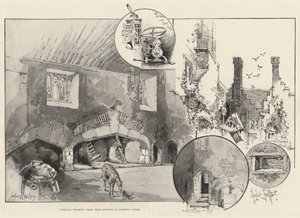 Kardinal Wolseys store kjøttkjøkken på Hampton Court av Herbert Railton