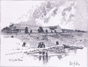 Crystal Palace i Hyde Park London, 1851 e.Kr av Herbert Railton