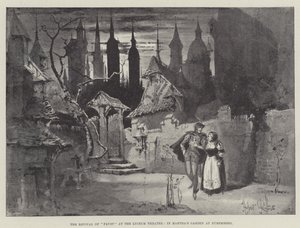 The Revival of Faust på Lyceum Theatre, i Martha
