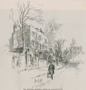 Huset til William Morris i Hammersmith av Herbert Railton