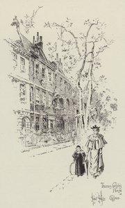 Thomas Carlyles hus i Chelsea av Herbert Railton