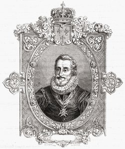 Henri IV, gravert av Pannemaker-Ligny, fra 