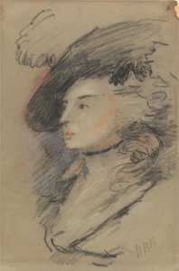 Mrs. Siddons av Hercules Brabazon Brabazon