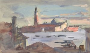 San Giorgio Maggiore, Venezia, 1840-1906. av Hercules Brabazon Brabazon