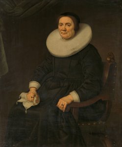 Portrett av en kvinne av Hercules Sanders