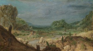 River Valley, ca. 1626-30 av Hercules Segers