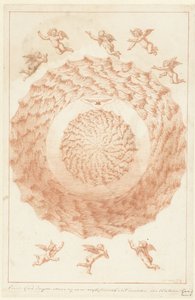 Opprettelsen av himmelhvelvet Og Gud sa: La det bli en vidde midt i vannet (tittel på objektet) The Creation (serietittel) av Herman Coets