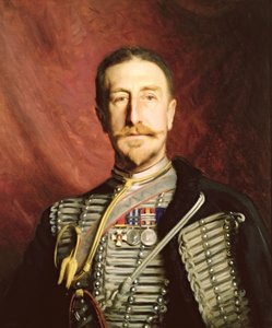 Oberst Frederick Richard Thomas Trench-Gascoigne DSO av Herman Gustave Herkomer