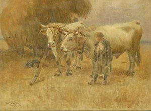 Skisse for The Harvesters, 1907.