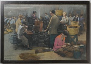 Den første sigarmaskinen i Nederland