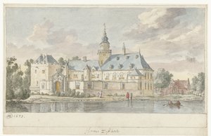 Utsikt over Nijenrode slott