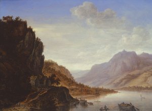 Fjellrikt elvelandskap