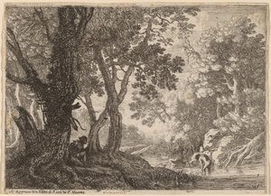 Salmacis og Hermafroditus av Herman van Swanevelt