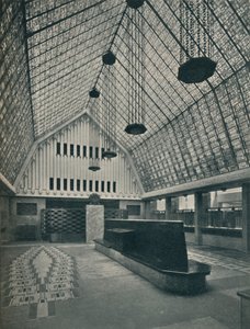 'The Great Hall, Bank of Rotterdam, Haag', 1920 av Hermann Friedrich Mertens