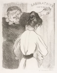 Laboratorium, ca. 1900.