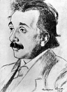 Albert Einstein 1879-1955, tysk-sveitsisk matematiker og teoretisk fysiker, 1920