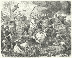 En hunerhær slo tilbake på slagmarken av Hermann Vogel