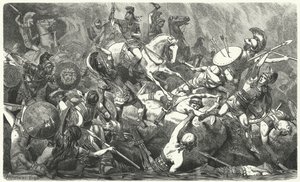 Nederlag av den athenske hæren på Sicilia, 413 f.Kr av Hermann Vogel