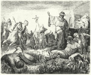 Parthians feirer en seier av Hermann Vogel