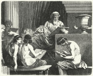 Solon, lovgiver i Athen av Hermann Vogel