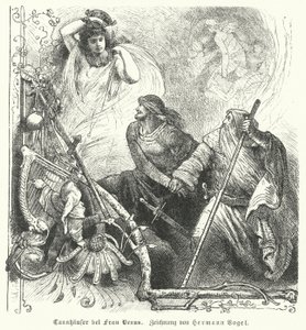 Tannhauser med Venus av Hermann Vogel