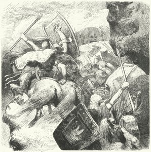 De barbariske migrasjonene, 4. - 6. århundre av Hermann Vogel