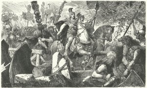 Romerne i Germania av Hermann Vogel