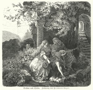 Tristan og Isolde av Hermann Vogel