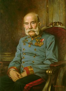 Keiser Franz Joseph I av Østerrike (1830-1916) av Hermann Wassmuth
