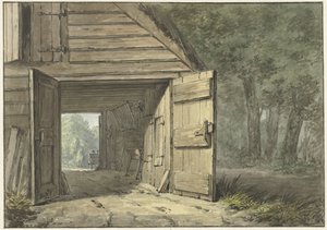 Stall på vertshuset den lærde mannen i Bennebroek
