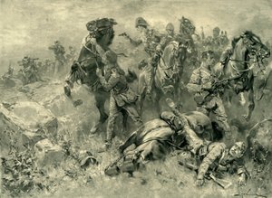 'Ulykke for de skotske grå på Klippan, 18. februar 1902', 1902. av Hermanus Willem Koekkoek