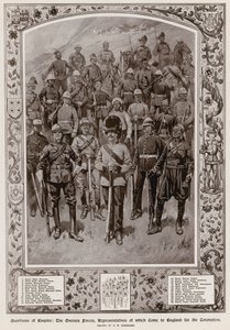 The Overseas Forces, representanter for disse kom til England for kroningen av kong George V