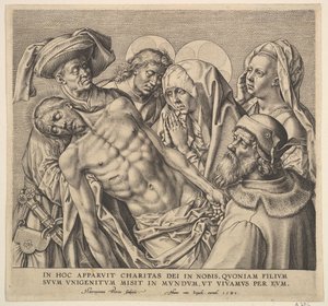 Bærer Kristi legeme, 1586.