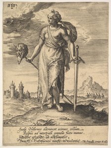 Judith, fra Willem van Haecht, Tyrannorum proemia, 1578, 1578.