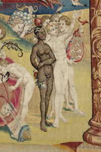 The Garden of Earthly Delights. ca. 1560 (teppe) av Hieronymus (after) Bosch