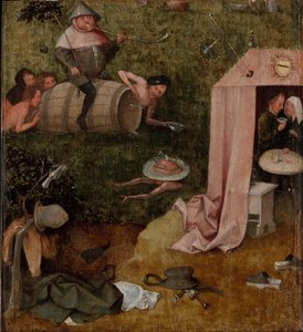 En allegori om uholdenhet av Hieronymus Bosch