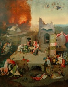 Fristelsen til St. Anthony av Hieronymus Bosch