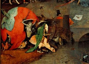 Fristelsen til Saint Anthony av Hieronymus Bosch